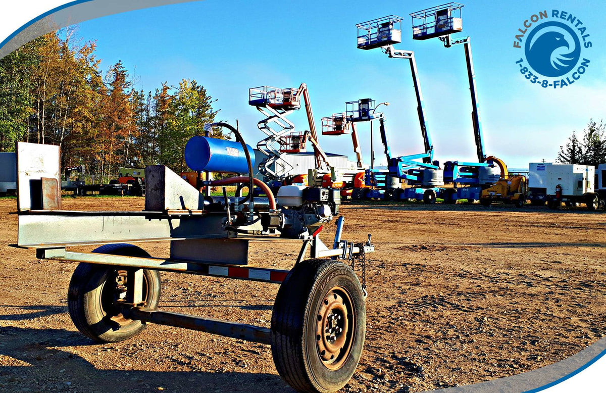 Gas Hydraulic Log Splitter Falcon Equipment Rentals