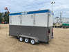 Portable Toilet Trailer 3 Stall