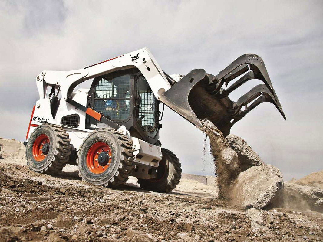Attachments - Skid Steer Grapple Bucket – Falcon Equipment Rentals