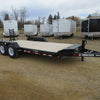 Flat Deck Trailer With Ramps